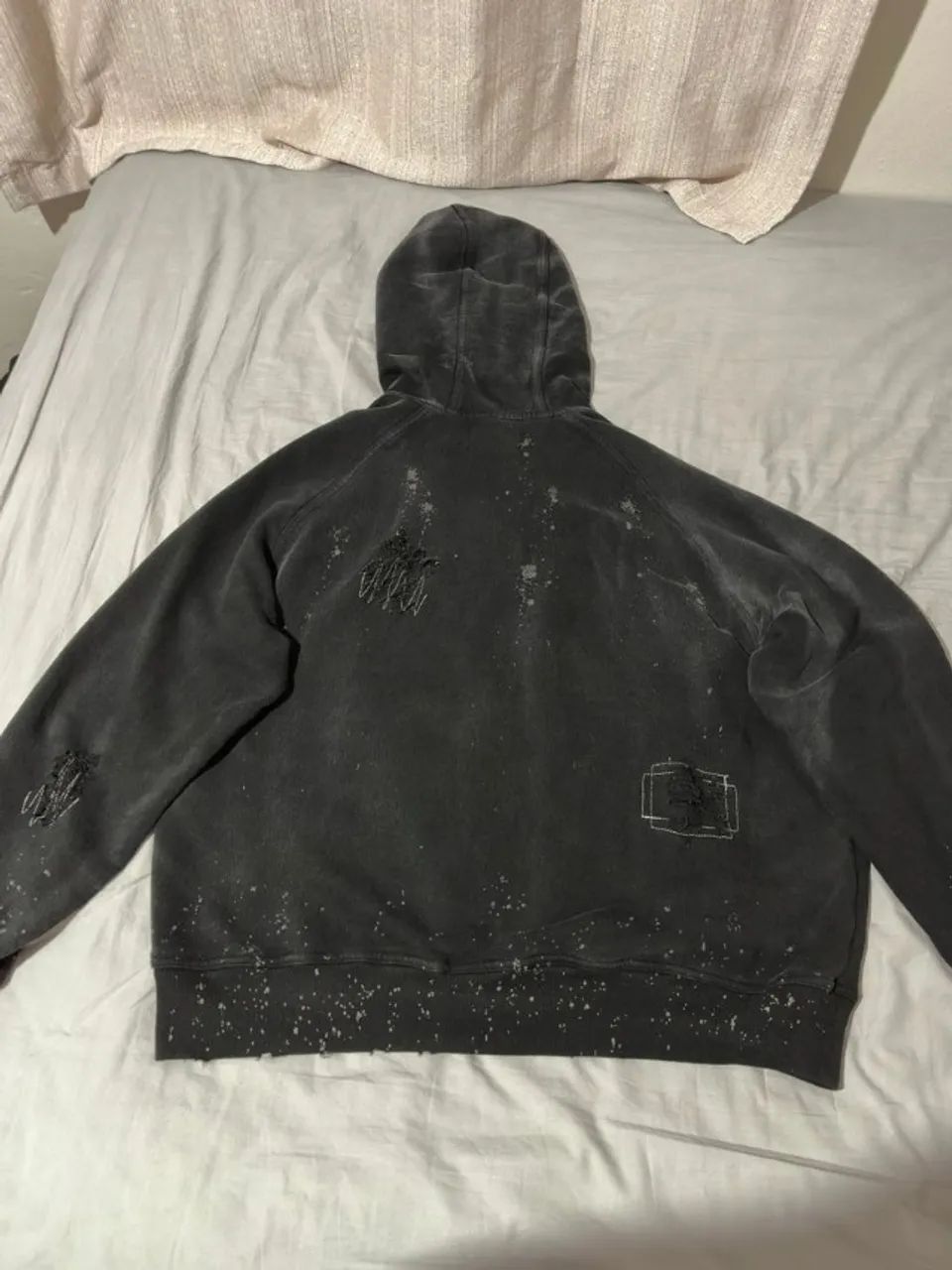 moletom egho studios void hoodie dirty black - Foto 2