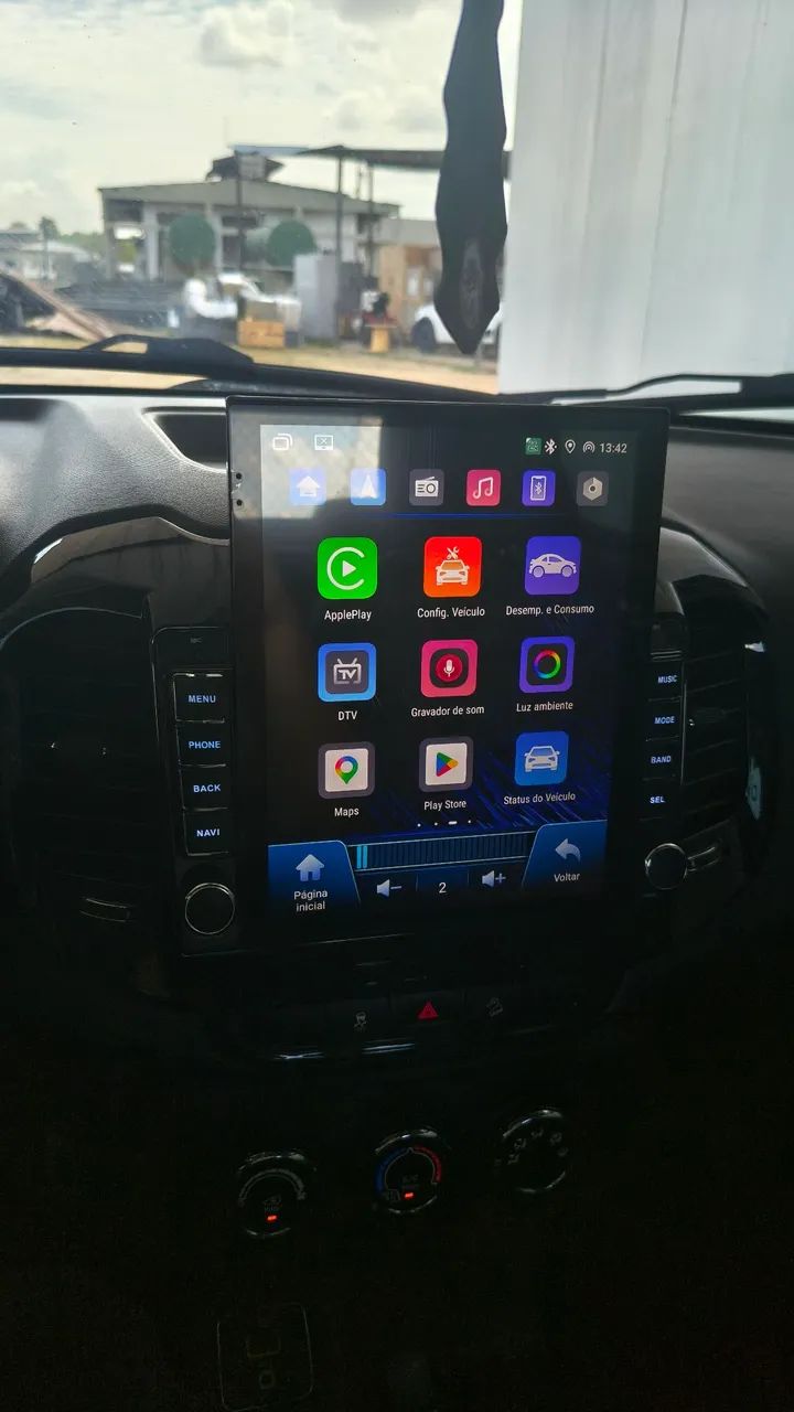 Central multimídia Android Tesla universal octacore 4/64GB  - Foto 3