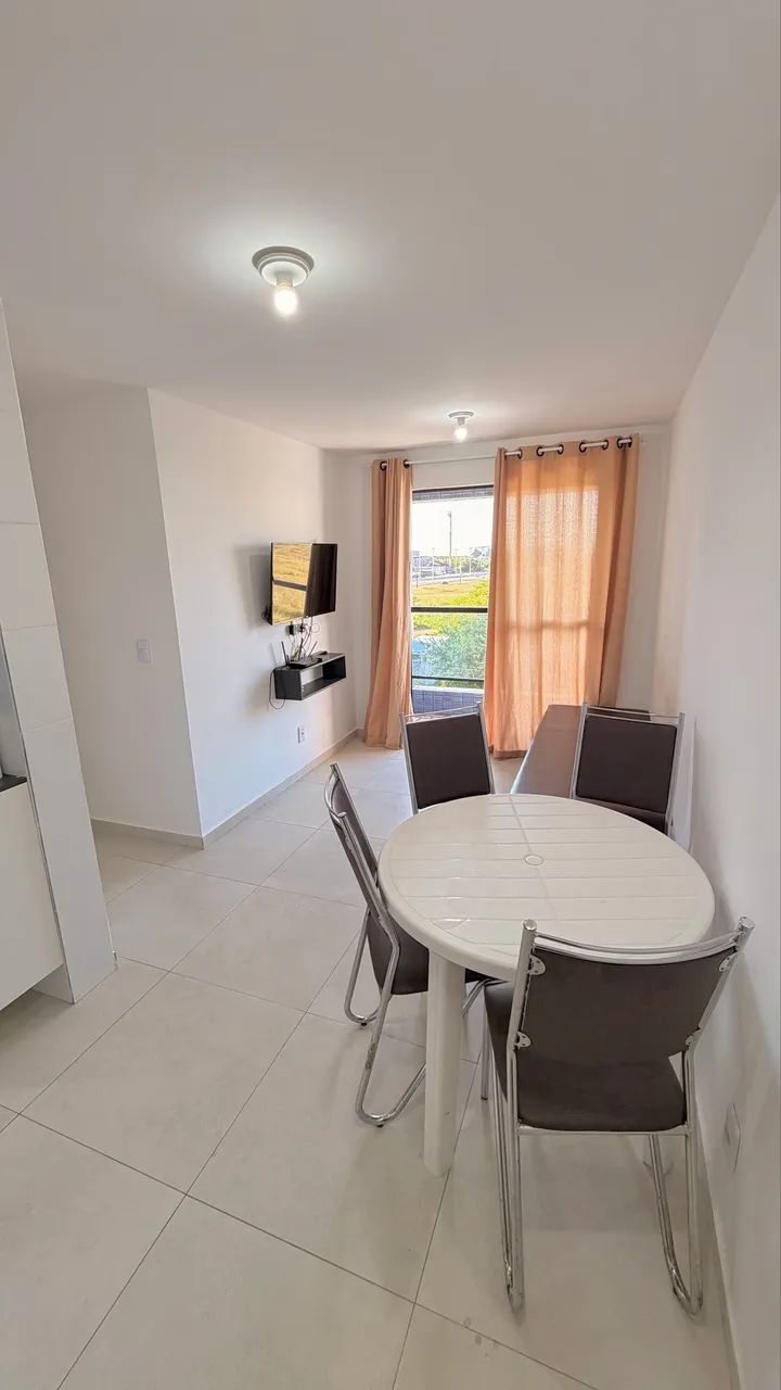 APARTAMENTO COMPLETO PRONTO PARA MORAR A DOIS MINUTOS DA PRAIA