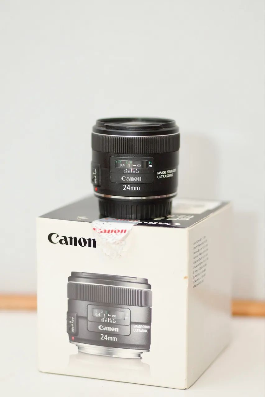 Lente Canon EF 24mm 2.8 IS  - Foto 3