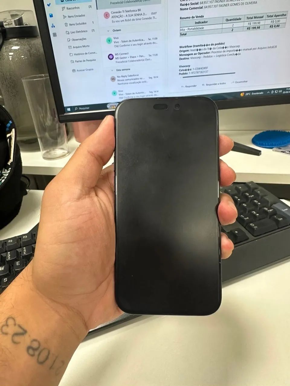 Vendo iPhone 15 pro 128GB  - Foto 2