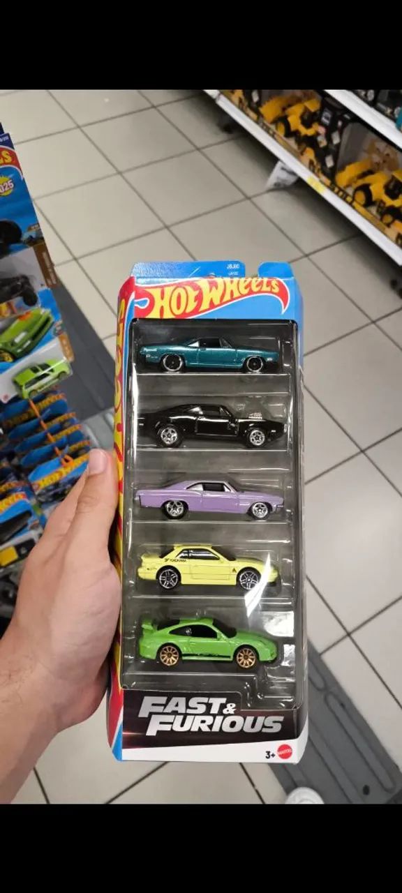 Pack Velozes E Furiosos Hot Wheels 
