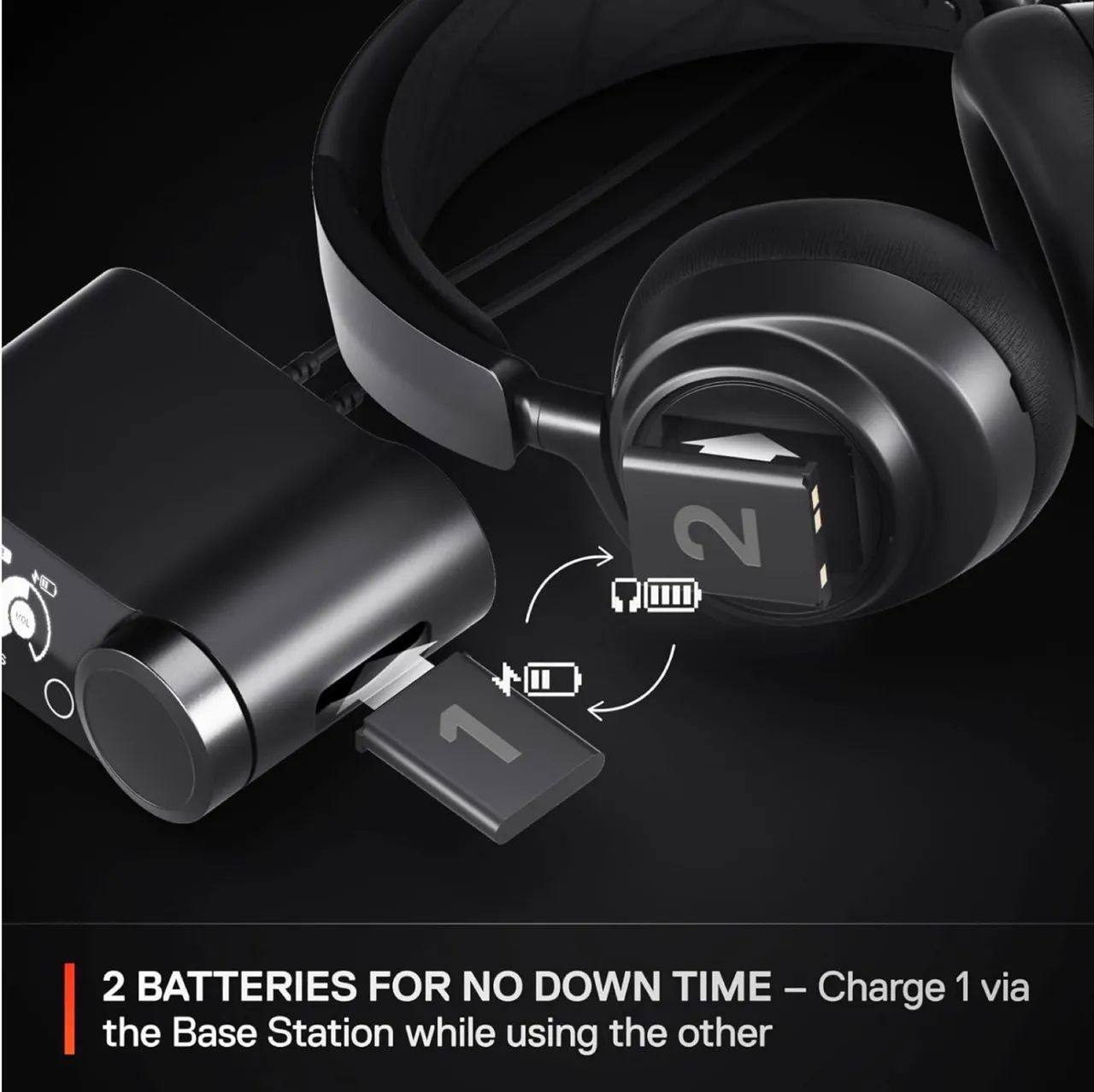 SteelSeries Arctis Nova Pro Wireless (PC-PS5) + WC Freeze Earpads (GEL) - Foto 3