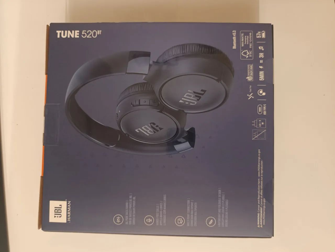 Fone JBL Tune 520 BT (Harman) ORIGINAL  - Foto 2