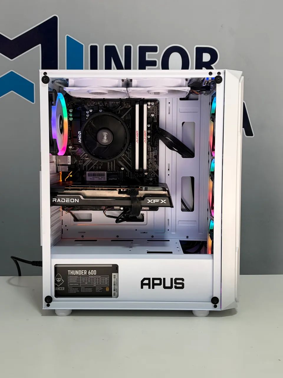 PC Gamer Ryzen 5 5500 / RX 6600 XFX - Foto 5