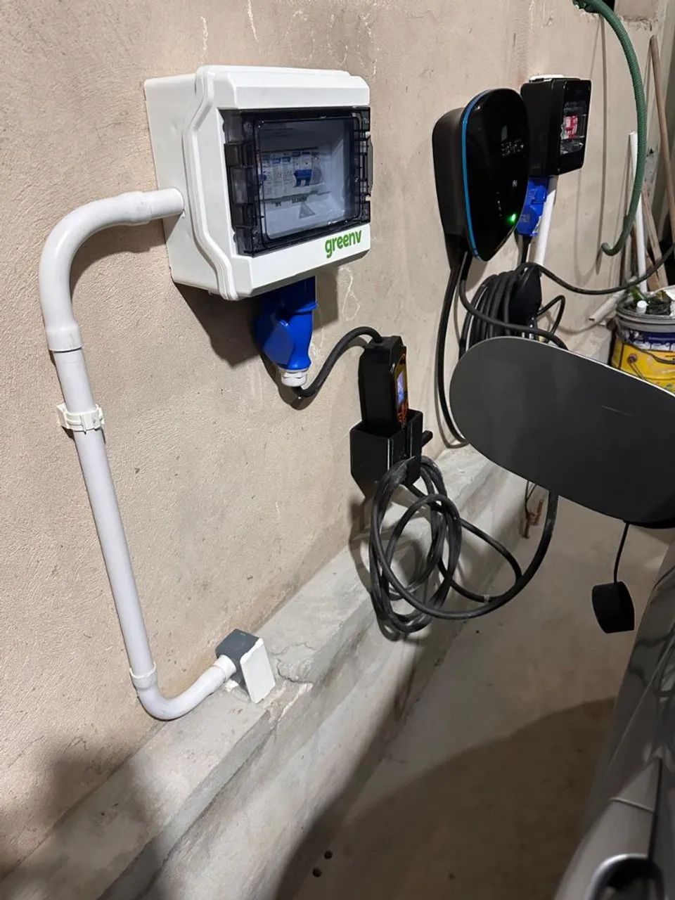 Recarga de veículo elétrico eletroposto vaga  - Foto 5