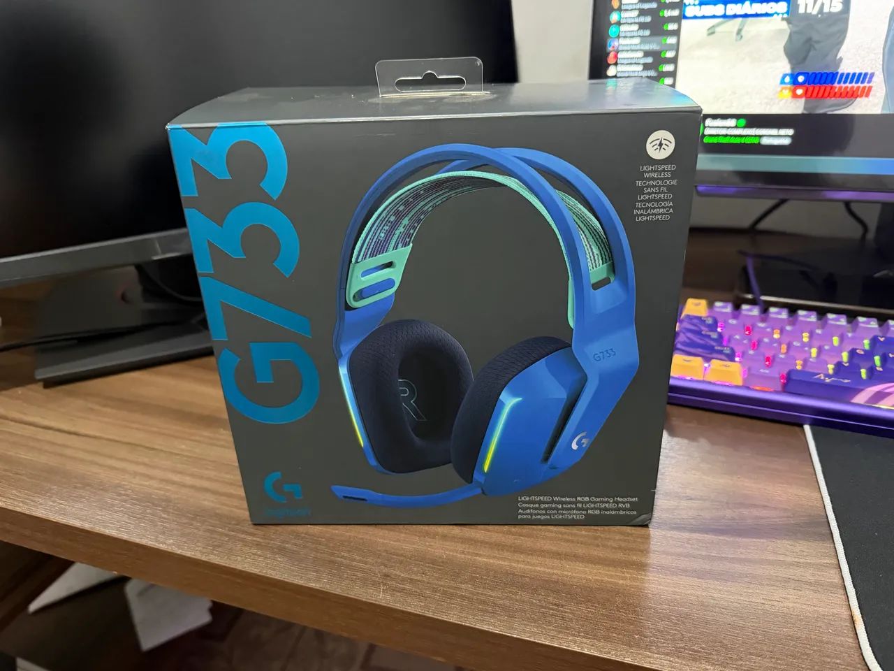 Logitech G733 ? Excelente estado - Foto 2