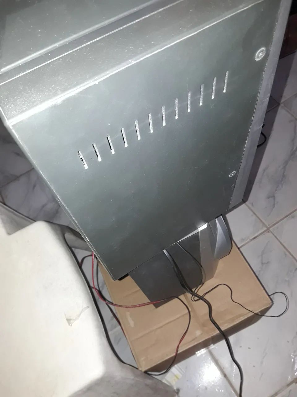Micro System Cce com defeito, liga , mas  está sem som - Foto 4