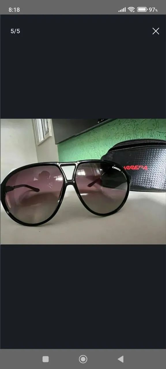 Vendo óculos CARRERA... ORIGINAL....AC.TROCAS - Foto 2
