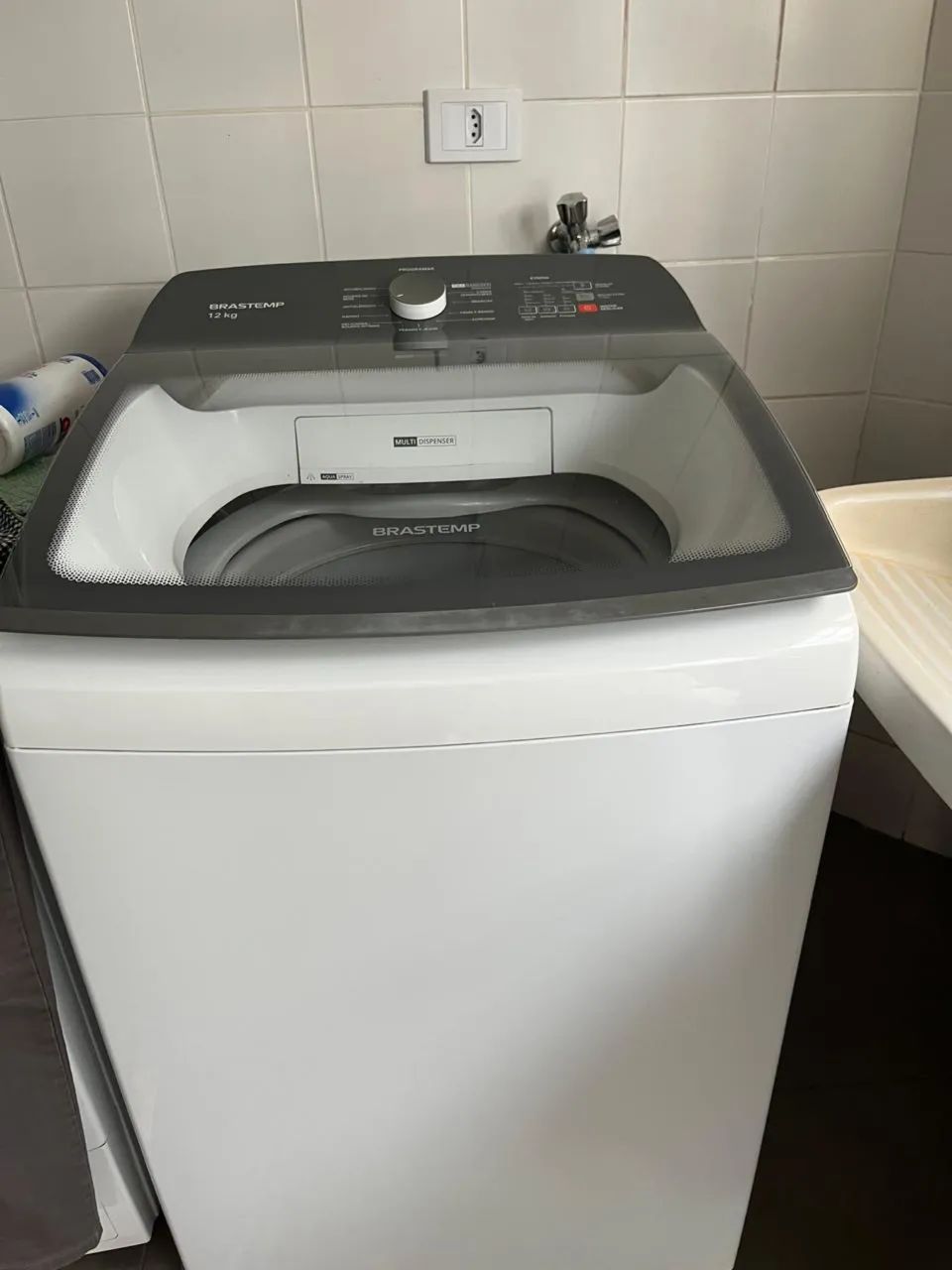Máquina de lavar 12kg  Brastemp 