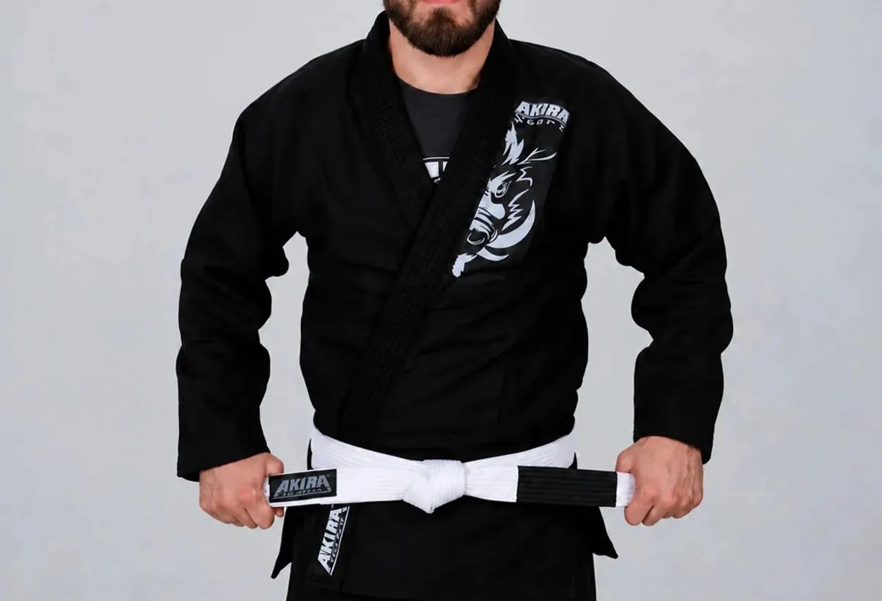 KIMONO TRANÇADO AKIRA START - COM FAIXA