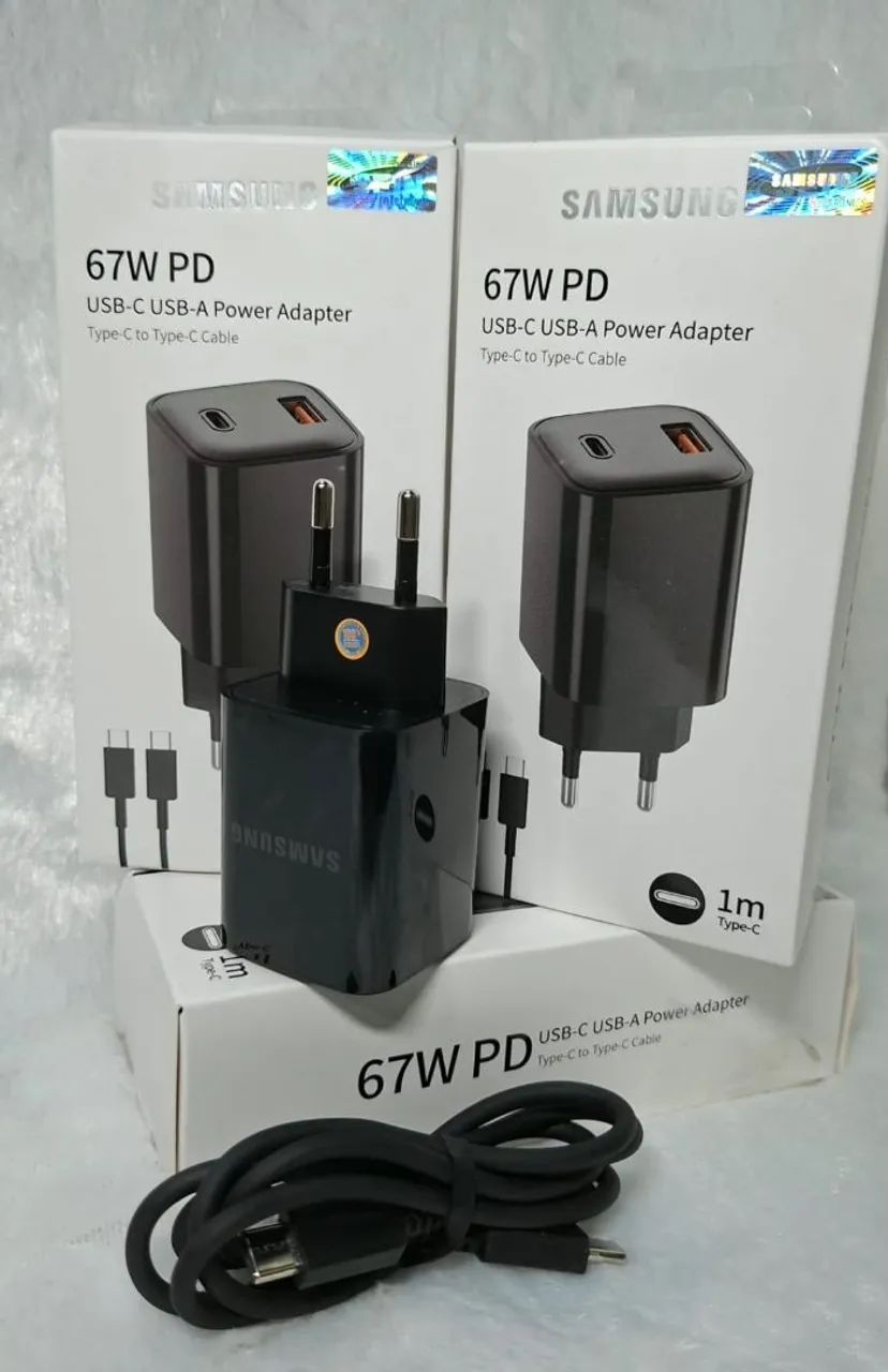 Carregador Samsung tipo C 