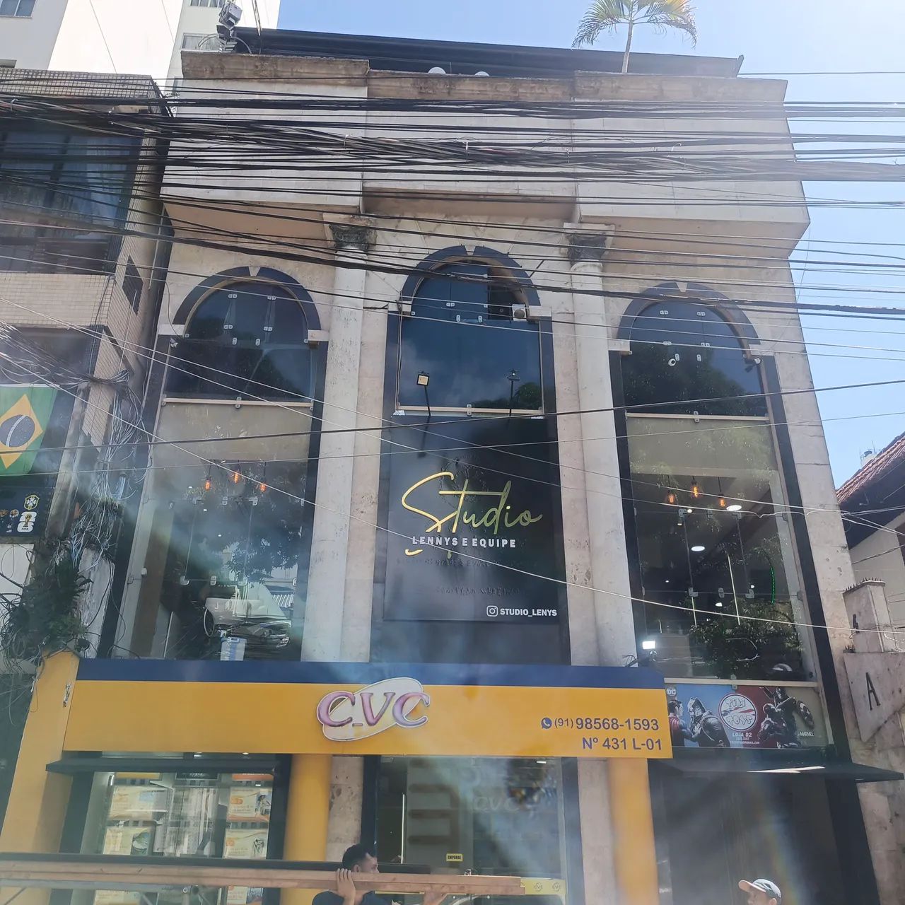 Alugo sala comercial na Av. Braz de Aguiar n 431 - Foto 2