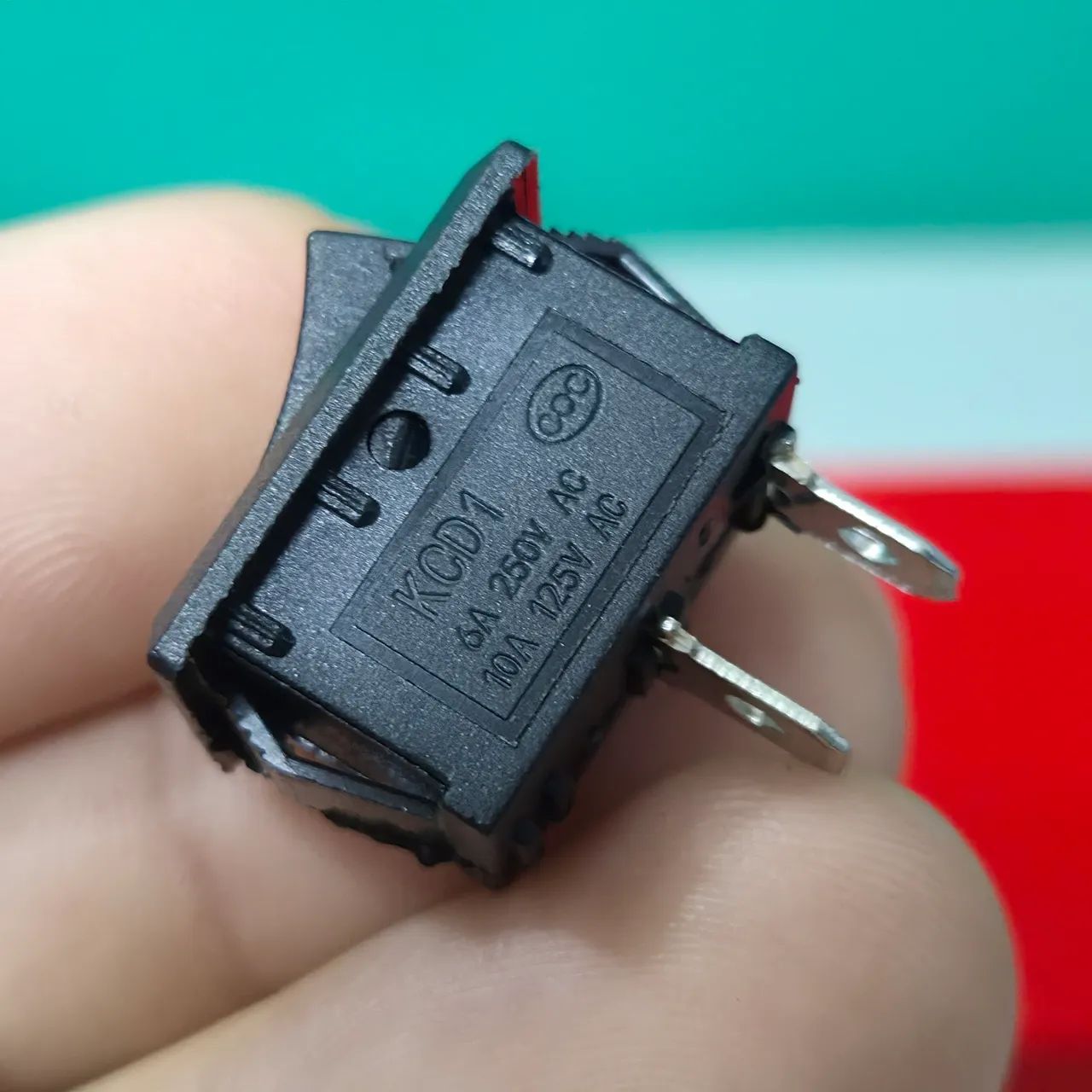 Interruptor Switch 2 pinos 10A retangular - Foto 3