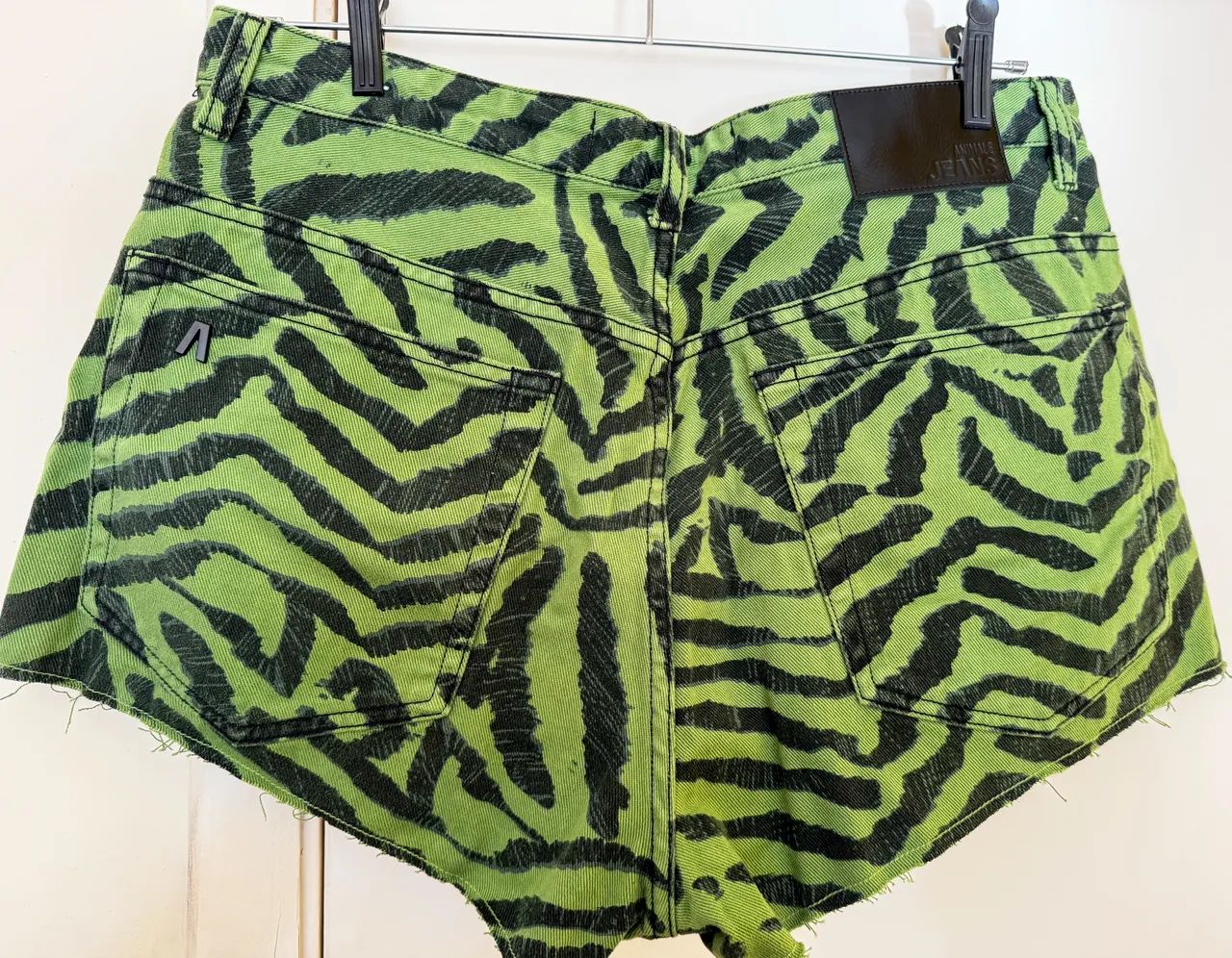 Shorts Animal Print Verde - Animale (NUNCA USADO) - Foto 2