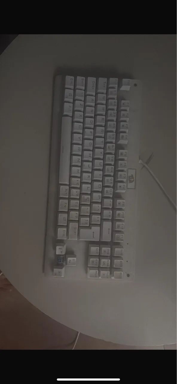 Teclado redragon branco