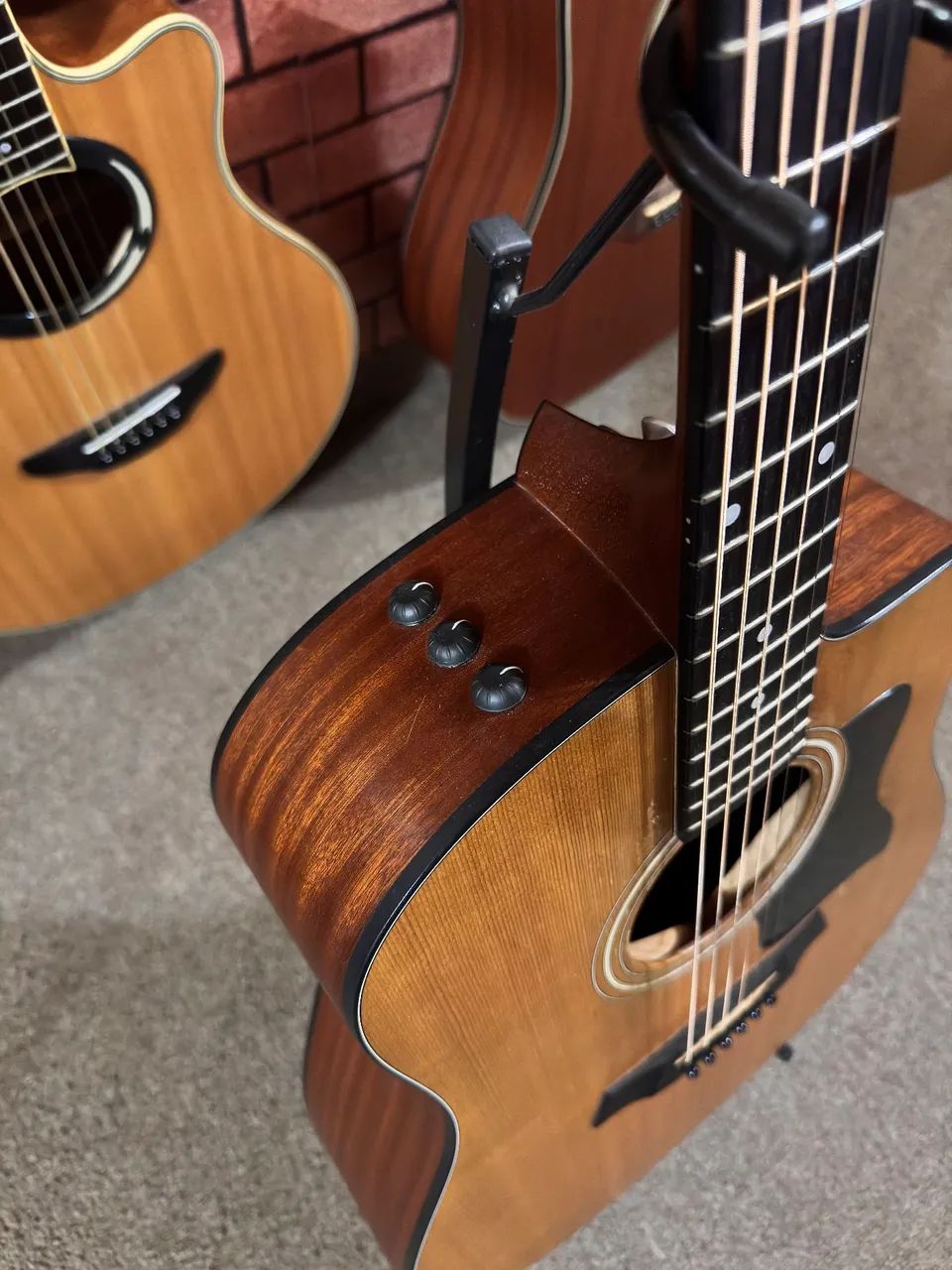 Violão Taylor 110ce folk elétrico Es1 elixir regulado ANALISO TROCAS - Foto 4