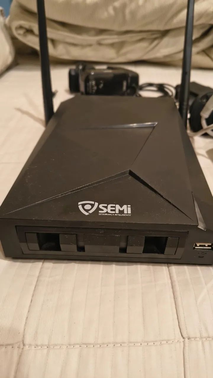 Kit NVR Semi SC9224 com 4 câmeras WiFi + fontes - Foto 2