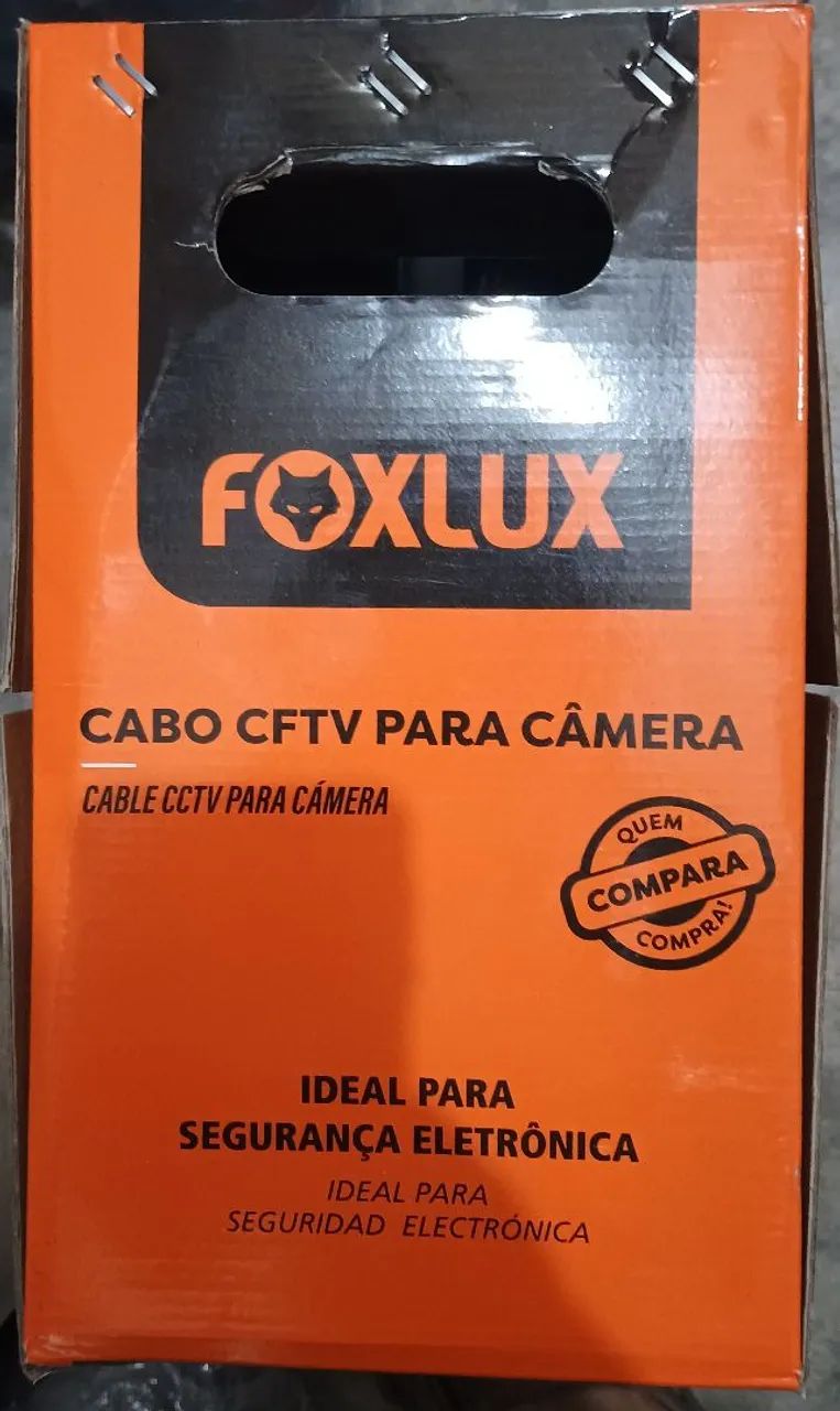 Caixa cabo Foxlux CFTV 305m 4 pares - Foto 2