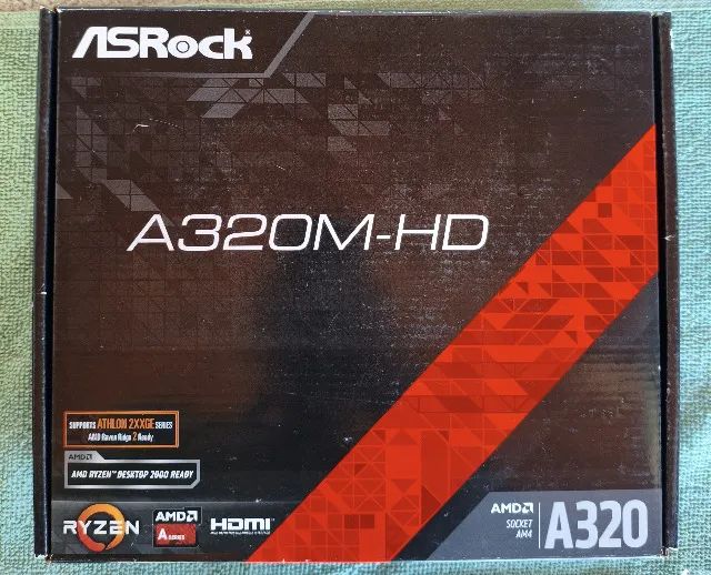 Placa-mãe ASRock A320M-HD - Foto 4