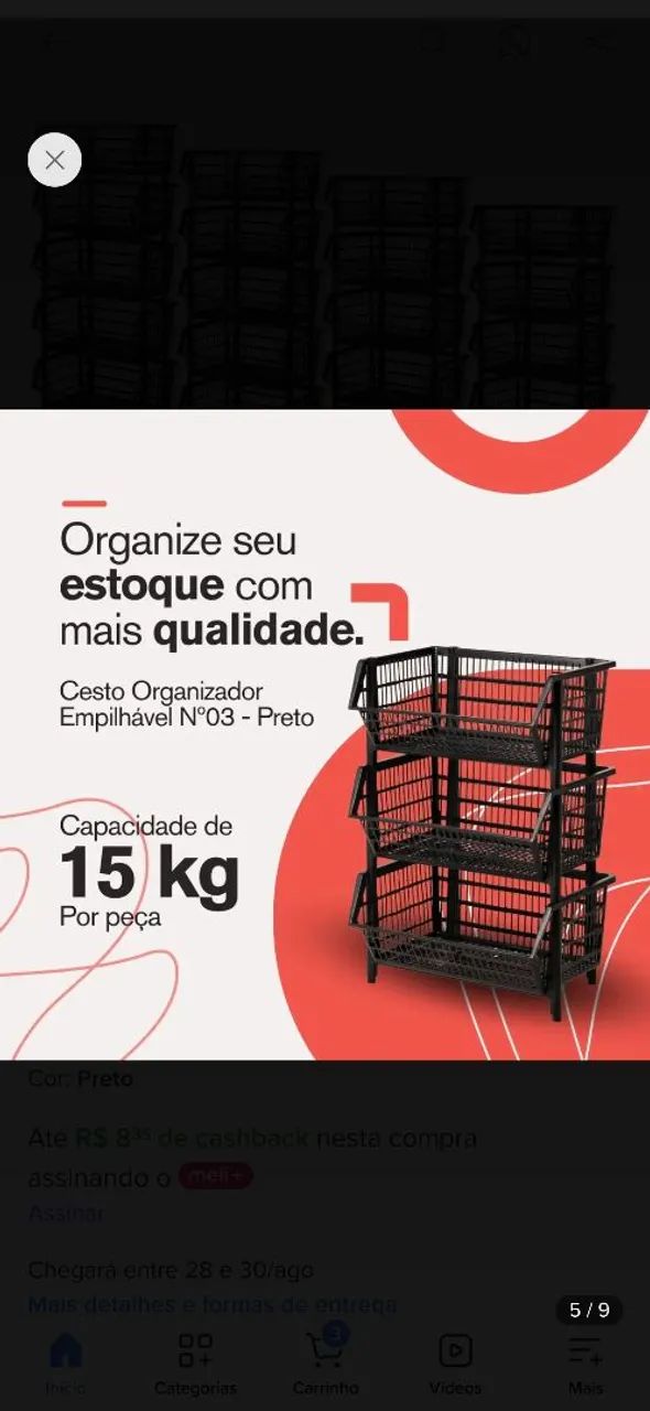 Cesto expositores varias unidades - Foto 4