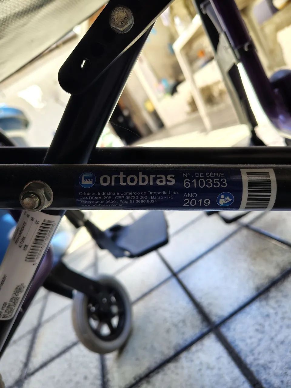 Cadeira de Rodas K2 Ortobras - Foto 2