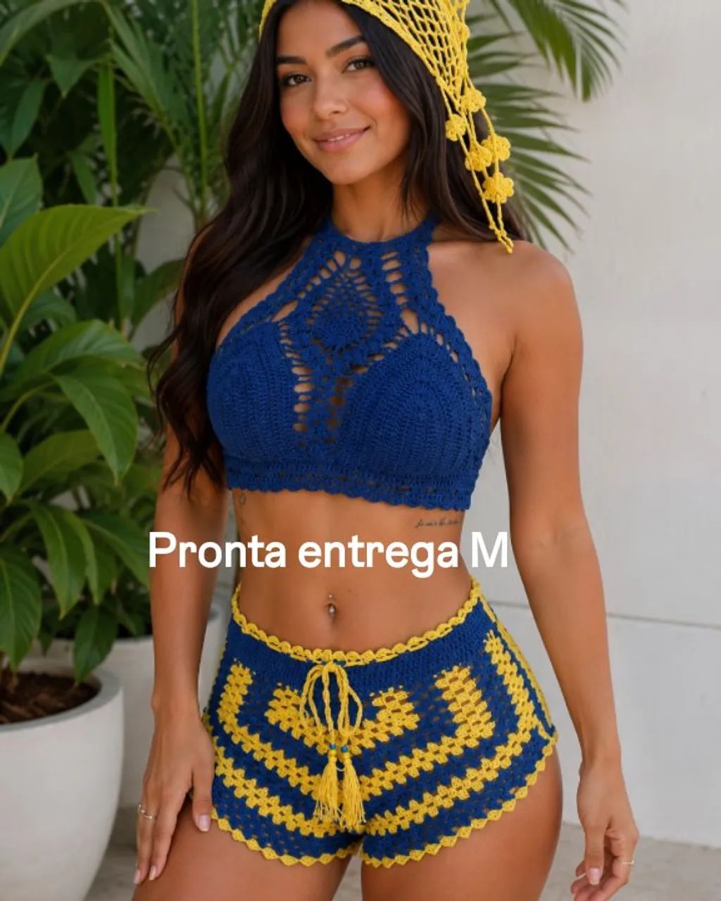 Moda praia em crochê  - Foto 2