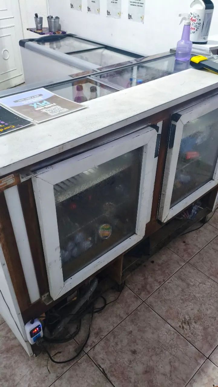 Freezer expositor balcão 