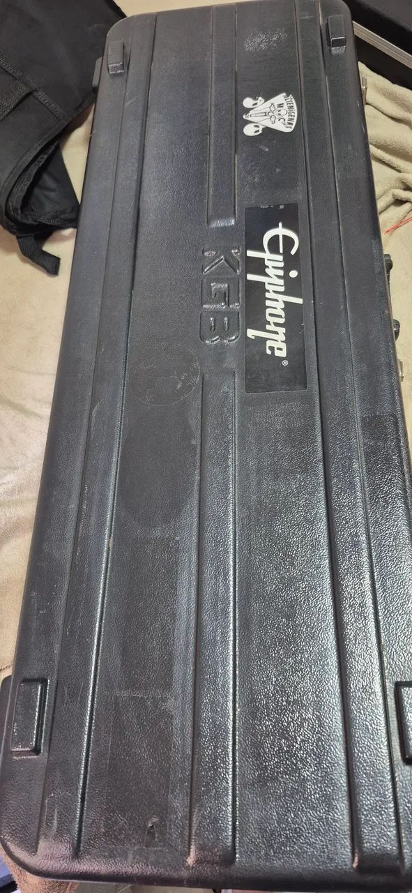 Baixo Epiphone Eb3 SG + hardcase hack KGB - Foto 5