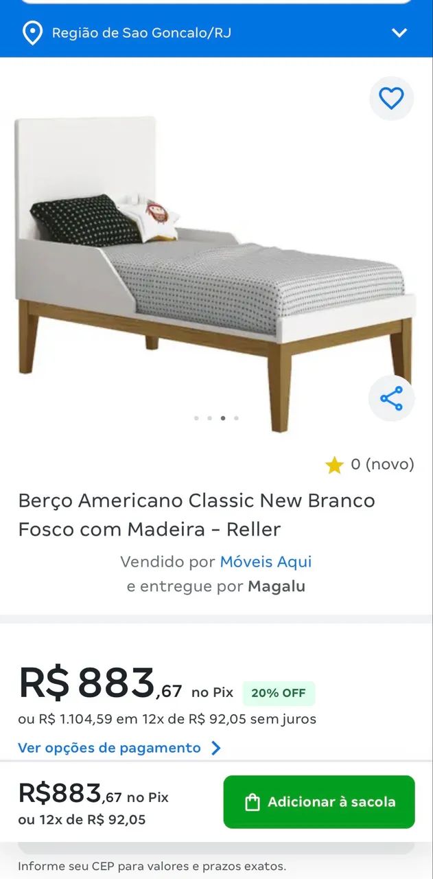 Berço americano  - Foto 3