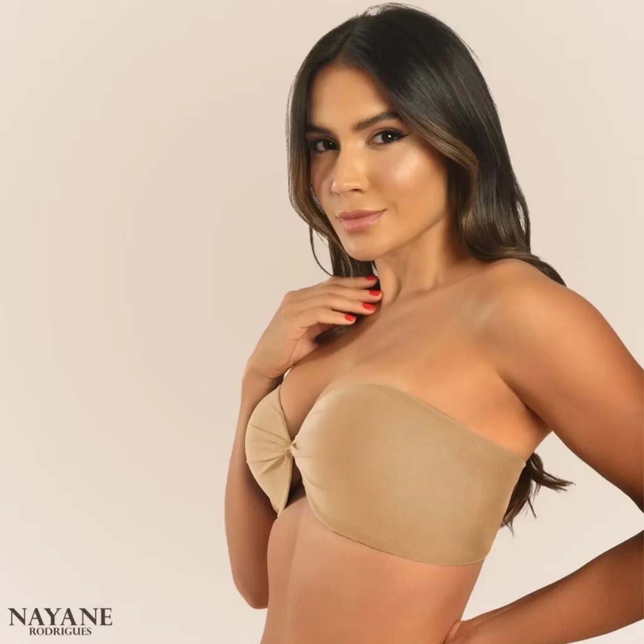 Sutia Tomara que Caia com Bojo e Aro Liso de Alta Sustentacao Confortavel - Foto 3