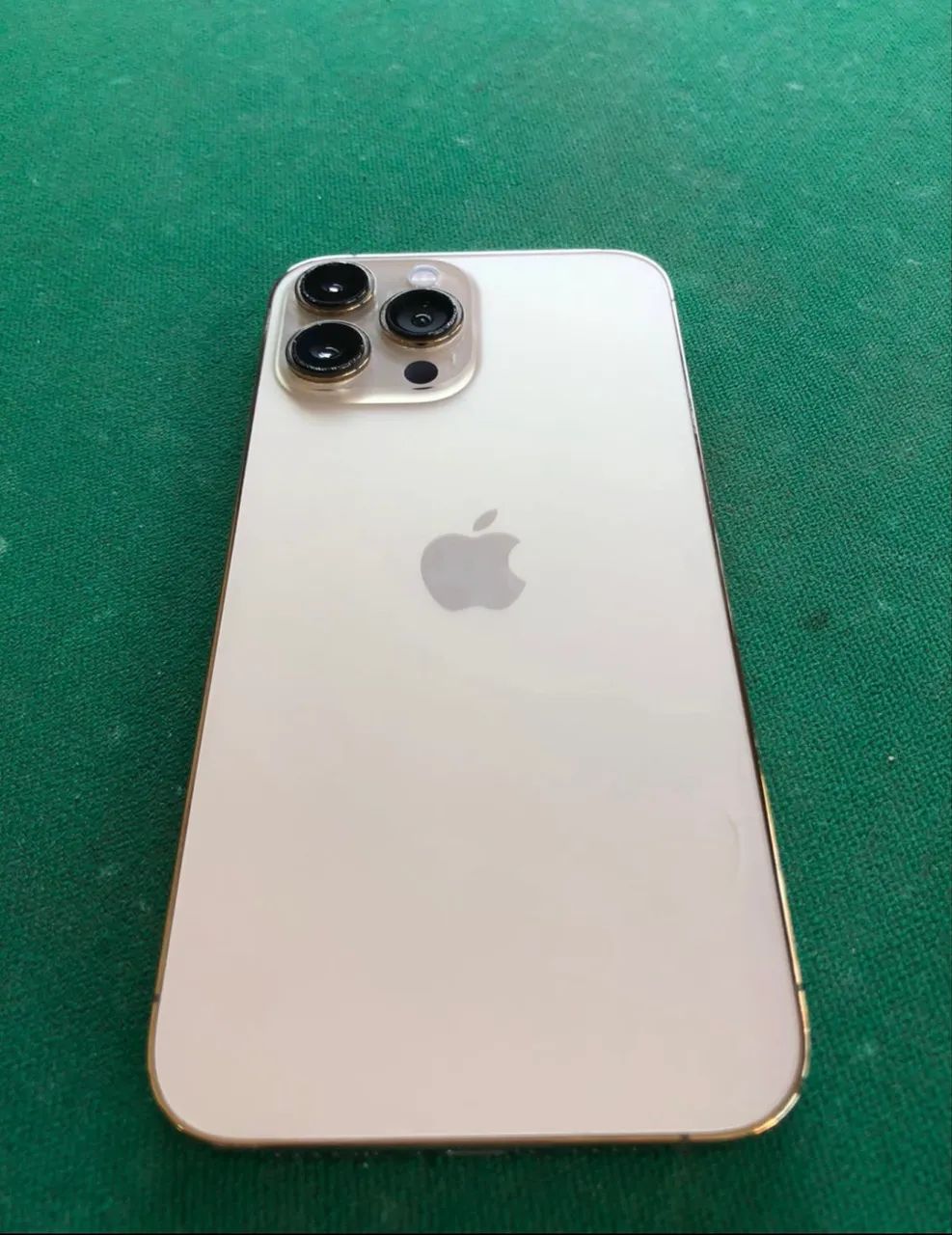 iPhone 13 Pro Max 128GB Tudo Ok Dourado cNF 