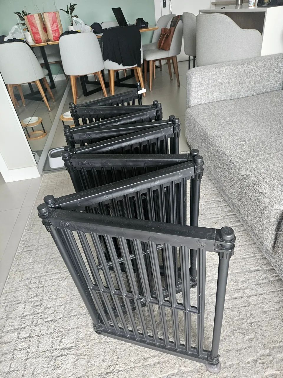 Cercado para cachorros 8 painéis 60cm altura - Foto 6