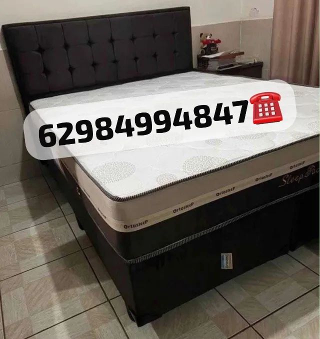 Cama box casal 