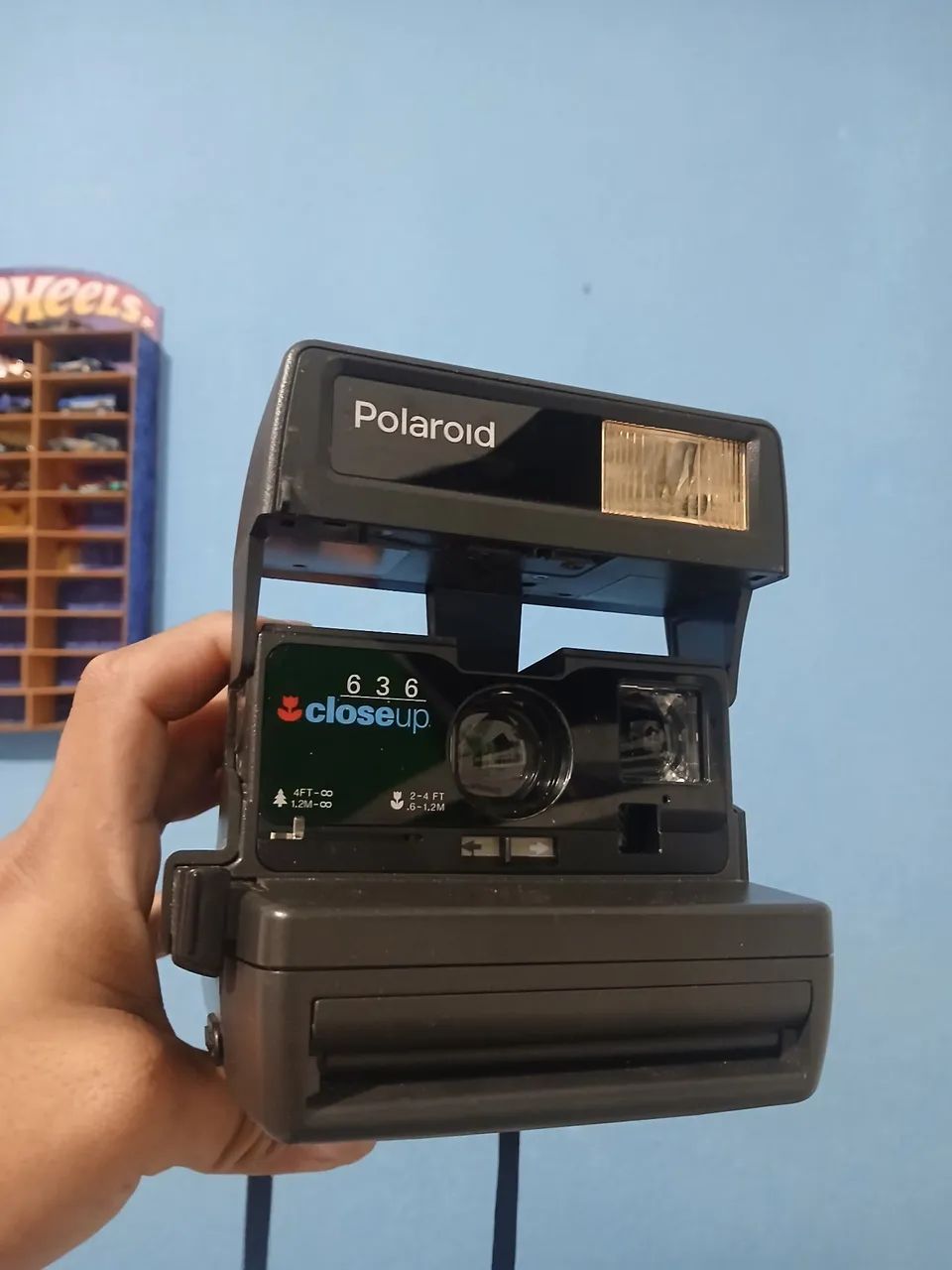 Câmera analógica polaroid 