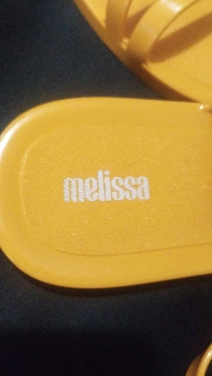Sandália Melissa amarela  - Foto 4