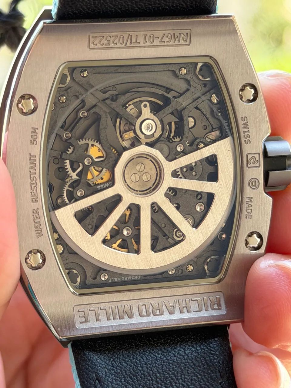 Richard Mille 67-01 Titanium - Super Clone - Foto 3