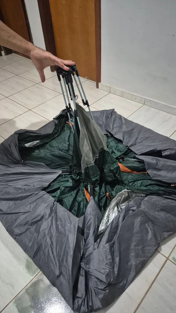 Barraca de acampamento automática, 3-4 pessoas, marca: New Hawaii - Foto 5