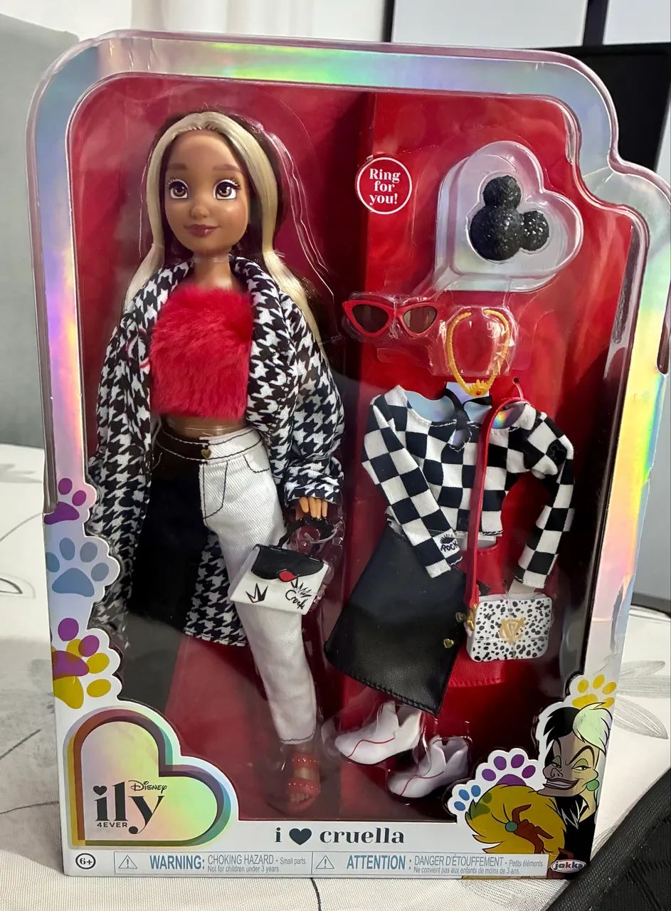 Boneca Disney ILY Cruella de Vil