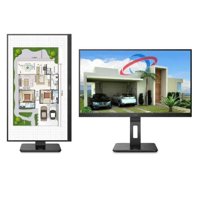 Monitor HDMI 22 Polegadas Função Vertical e Horizontall - Foto 3