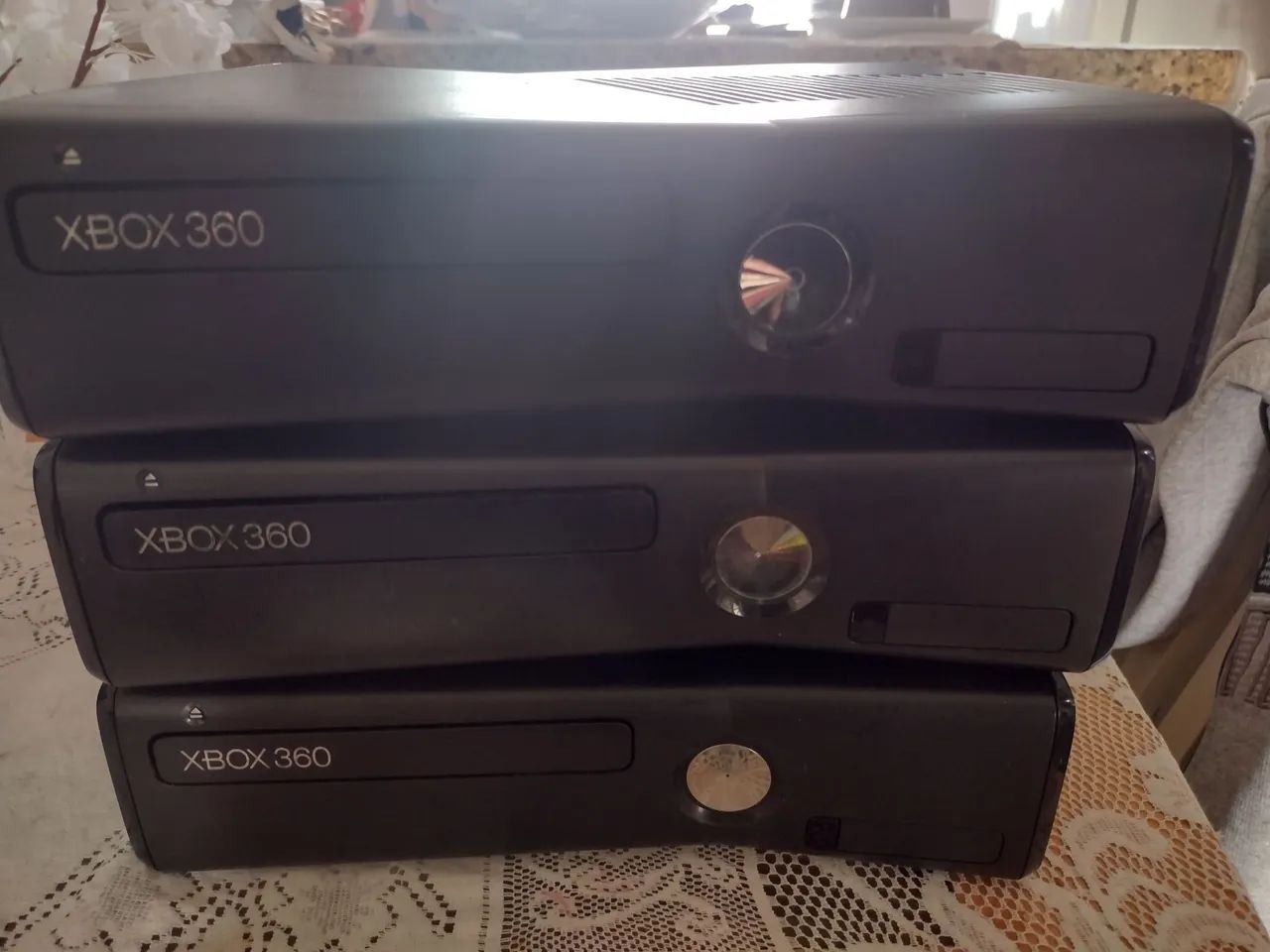 3 Xbox funcionando 
