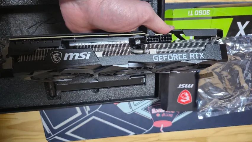 RTX 3060 TI 8GB MSI Ventus 3x - Foto 3