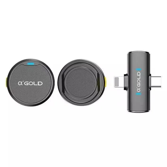 Microfone de lapela Magnético Gold MCF 38  - Foto 5