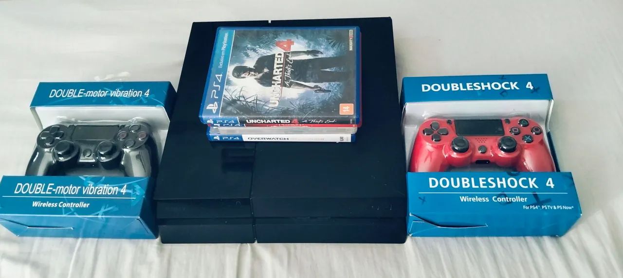 PS4 +  2 CONTROLES + JOGOS - Foto 3