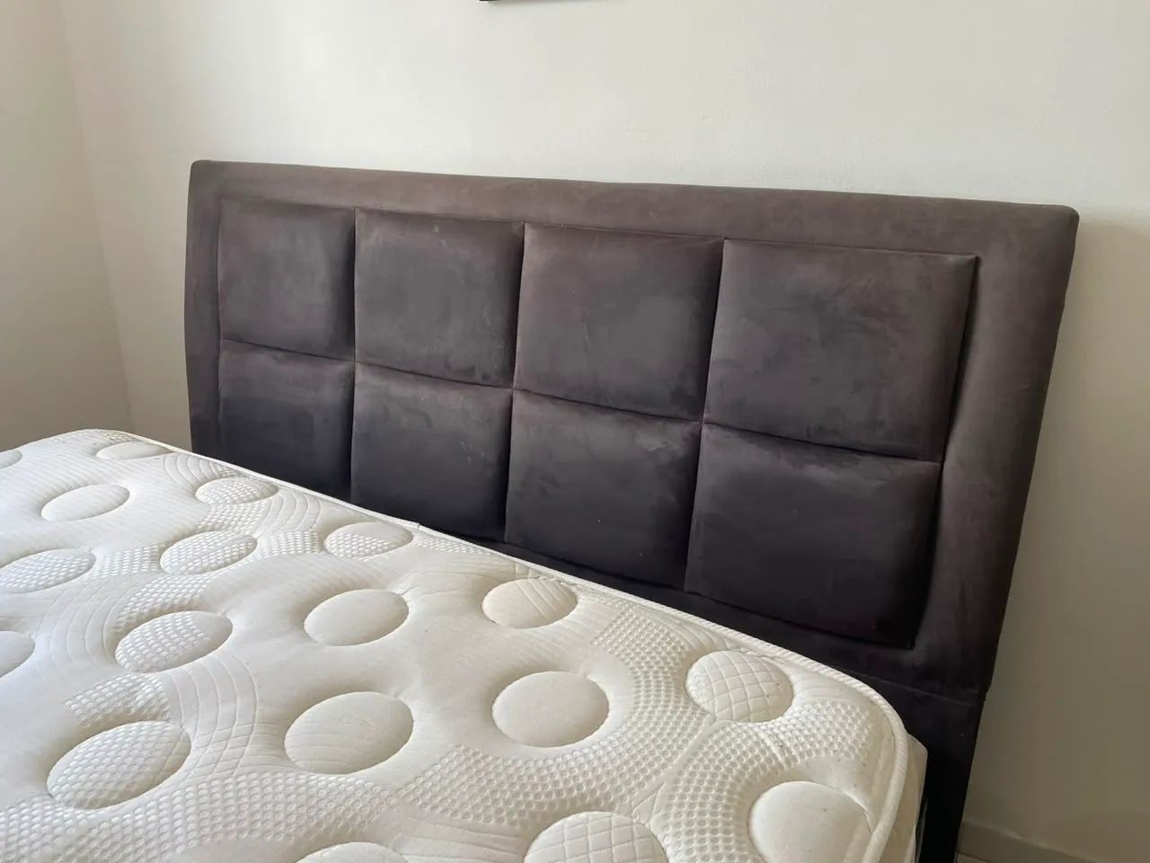 Conjunto Box + colchão + cabeceira KING SIZE - Foto 5