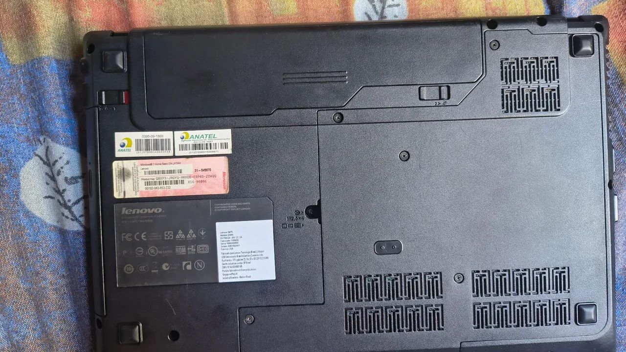 Notebook Lenovo G475 com defeito - bom estado - R$200 - Foto 4