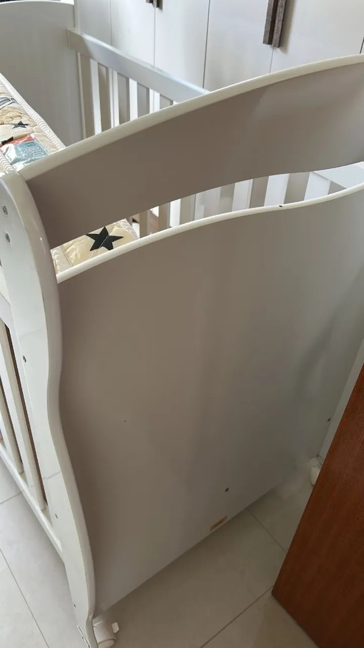 Berço que vira cama e sofa com colchão  - Foto 5