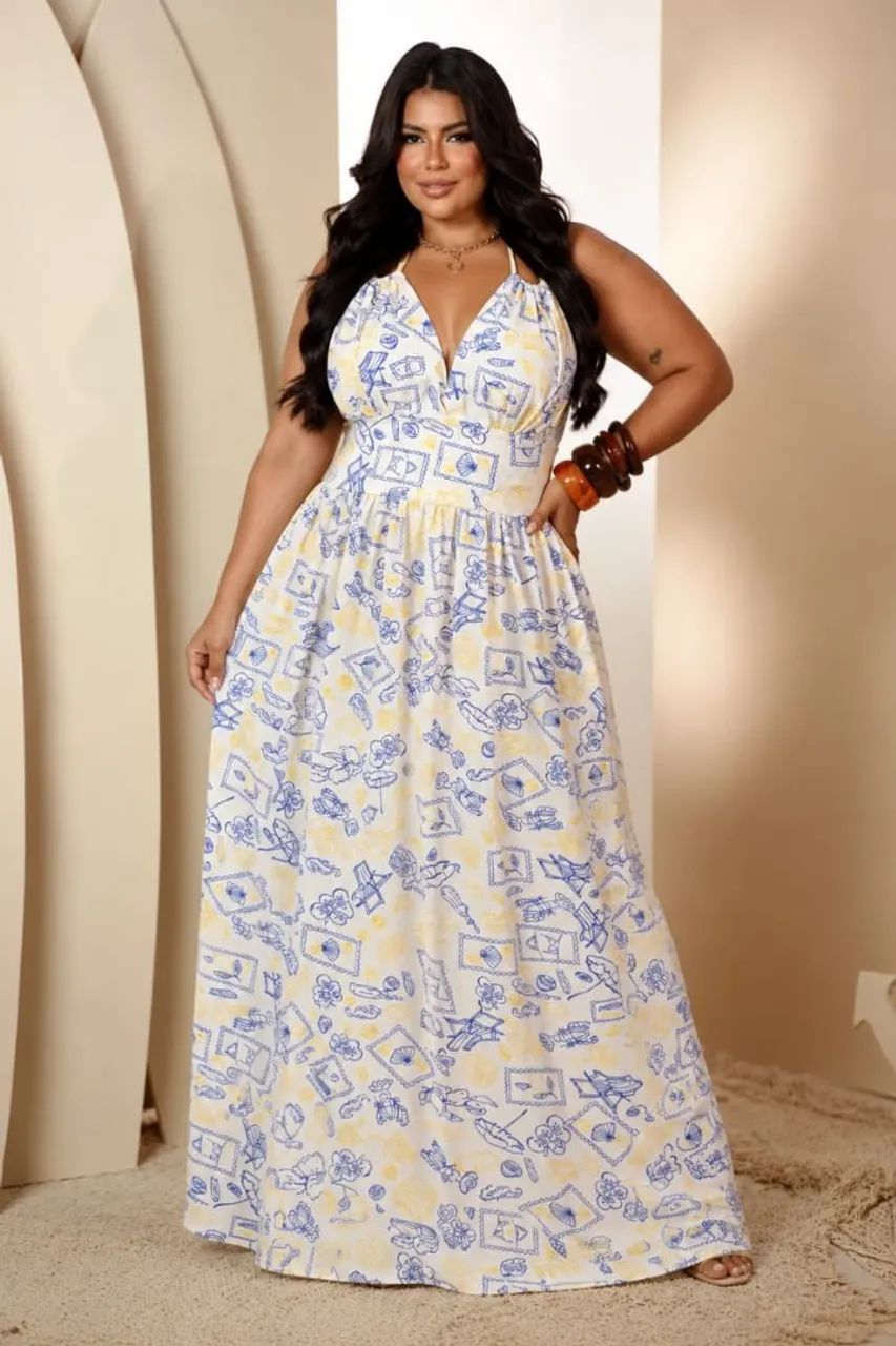 VESTIDO<br>COM ELÁSTEC NAS COSTAS - Foto 3