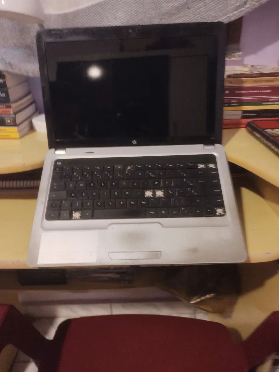 Notebook reposição de peças ou concerto.