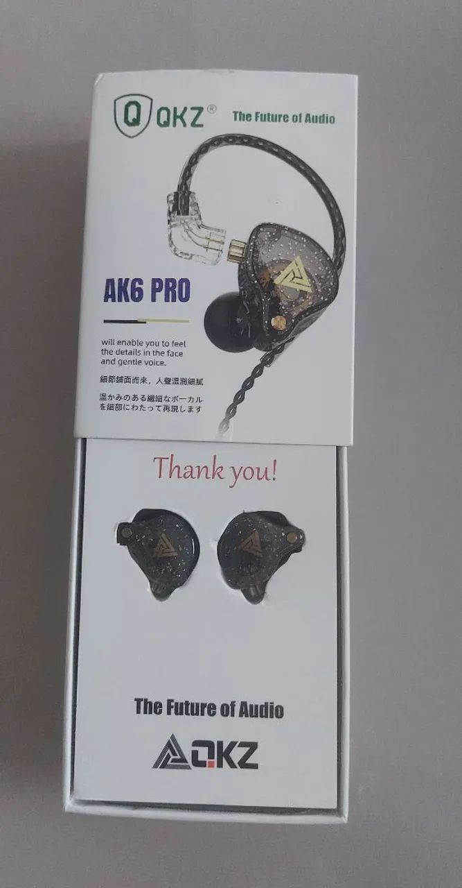 Fone AK6-Pró QKZ Retorno de Som - Foto 2
